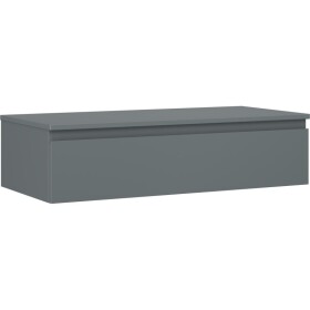 MEXEN/S - Orio koupelnová skříňka pod umyvadlo 100 cm s deskou, 1 šuplík, grafit mat 91A10-10023-1-BFC66