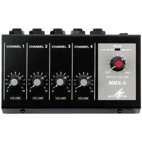 Monacor MMX-4 mikrofon mixer