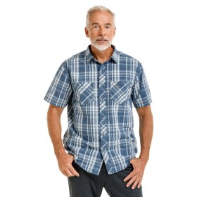 Bushman Pánská plátěná košile Ymer II, modrá XXL
