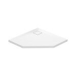 CERSANIT - Sada B545: sprchová vanička pětiúhelník TAKO SLIM 90x4 + sifon VIR S601-129