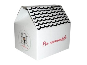 Jirka Krabice - pokladnička svatební - domeček