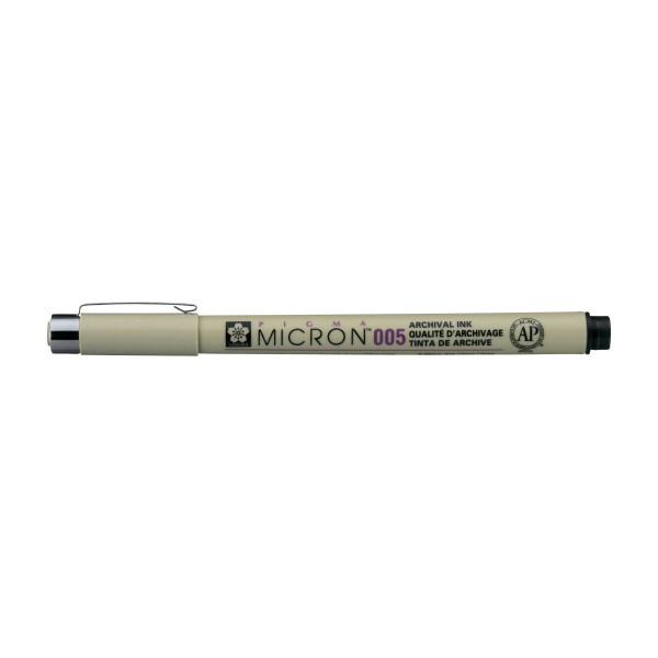 Sakura liner Pigma Micron 005 - černý