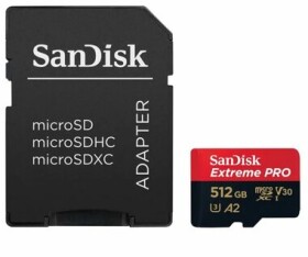 SanDisk microSDXC UHS-I U3 512GB SDSQXCD-512G-GN6MA