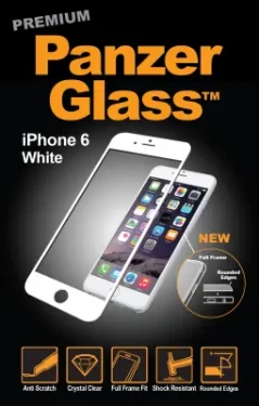 PanzerGlass PREMIUM tvrzené sklo na celý displej pro Apple iPhone 6 6S 7 bílá (5711724026164)