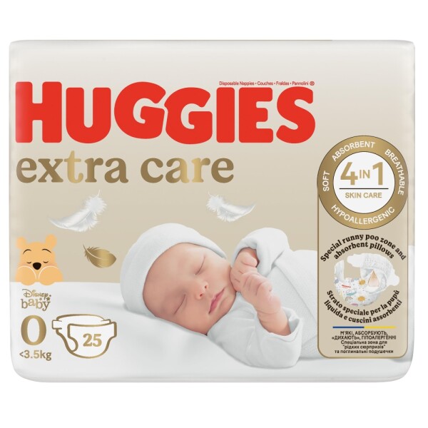 HUGGIES Extra Care 0,