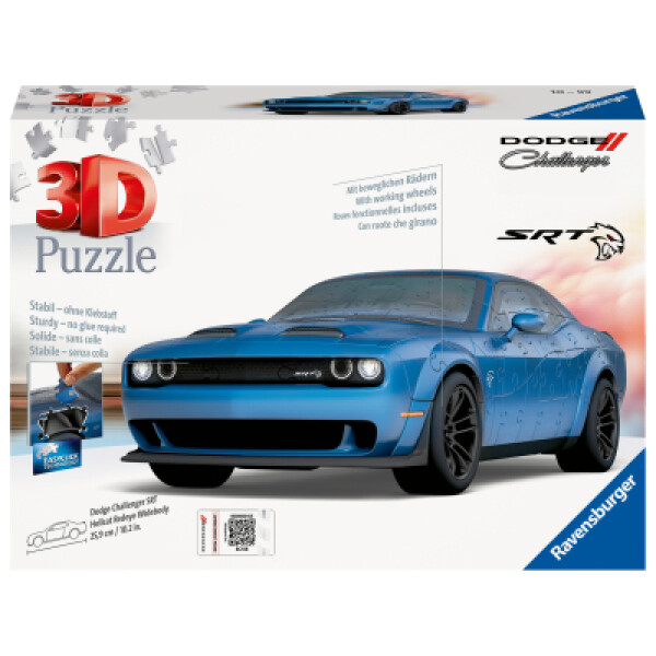 Puzzle 3D Dodge Challenger SRT Hellcat Widebody 108