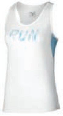 Běžecké tílko Mizuno DryAeroFlow Graphic Tank J2GAB20372 Velikost textilu: M