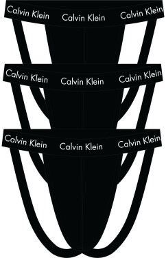 Pánská jocksy 3PK 000NB3363A 9H1 černé - Calvin Klein M