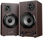 Genius SP-HF520BT hnědá / reproduktory / 20W / 2.0 / dřevěný box (31730054401)