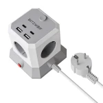 BlitzWolf BW-EC1 / Prodlužovací kabel / 4x AC / 2x USB-A / 2x USB-C / 4000W (BW-EC1)