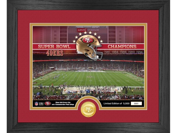 Highland Mint Obraz San Francisco 49ers NFL Team Stadium Photo Mint
