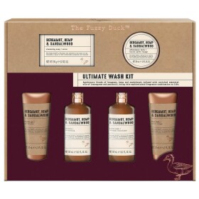 Baylis & Harding Dárková sada pečující kosmetiky pro muže Bergamot/Hemp/Sandalwood, hnědá barva