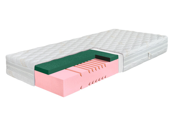 AHORN CZ, s.r.o. Matrace Divia Soft - antibakteriální potah Copper ROZMĚR: 80 x 210 cm - ATYP