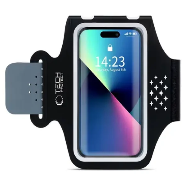 Tech-Protect M5 černá / Sportovní pouzdro / Na paži a rameno / Univerzální