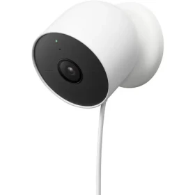 Google Nest Cam (venkovní/bezdrátová) / Venkovní IP kamera / 1080p@30FPS / IR / IP54 / Bluetooth / WiFi / mikrofonrepro (GA01317-DE)