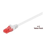 MicroConnect V-UTP620WVP RJ45 síťové kabely, propojovací kabely 20 m bílá 4 ks