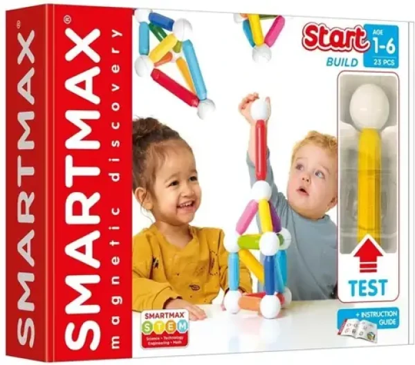 SMARTMAX Magnetická stavebnice Start Build 23 dílků