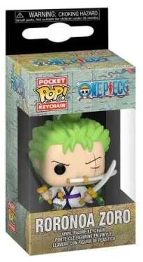Funko POP! Klíčenka Roronoa Zoro (One Piece)