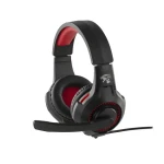 INCA IGK-TX10 černá / Herní sluchátka s mikrofonem / 7.1 / RGB / vibrace / USB / 2,4m kabel (IGK-TX10)