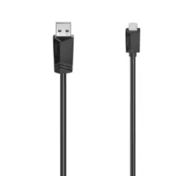 Hama USB 2.0 kabel Micro-USB na USB-A černá / Kabel / 1,5 m / 480 Mbit/s (00200608)