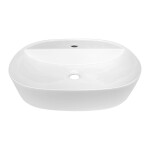 Mereo Umyvadlo na desku bez přepadu, Lota, 505x385x120 mm, keramické UC513912O