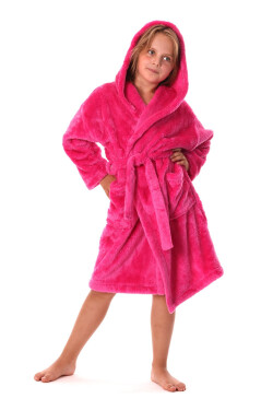 Dětský župan Lilly a Jack dětské Malinová dětské č.140