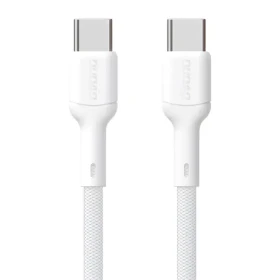 Dudao Datový kabel L9C / USB-C / USB-C / 65W / 2 m / bílá