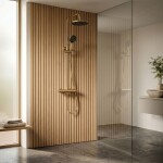 REA - Sprchový set Avanti Brush Gold REA-P8920