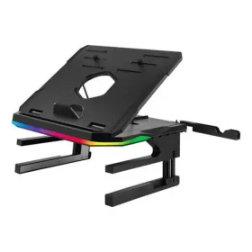 Enermax R.T.STAND černá / Stojan pro notebook / do 17" / výškově nastavitelný / sklon 0-42,5° / otočný 360° (ELS001)