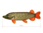 Delphin Plyšová štika Piky,Delphin Plyšová štika Piky