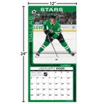 JF Turner Kalendář Dallas Stars NHL 2026 Wall Calendar
