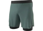 Dynafit Alpine Pro 2v1 pánské běžecké kraťasy Atlantic vel. XL