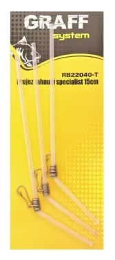 Graff Průjezd zahnutý Specialist 15cm 3ks Transparentní (RB22040-15-T)