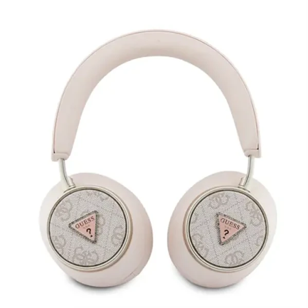 Guess PU 4G Triangle Logo ENC růžová / Bezdrátová sluchátka / Do uší / ENC (57983128960)