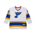 Mitchell & Ness Pánský dres Brett Hull St. Louis Blues 1990 NHL White Jersey Velikost: XL