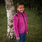 Mikina dívčí chlupatá se stojáčkem, Pidilidi, PD1139-07, fuchsia - 158 | 13let