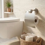 REA - Držák na toaletní papír 16101 Aristo Brush Nickle REA-98510