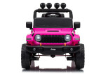 Mamido Elektrické autíčko Jeep Rubicon 24 V 2x200 W růžové