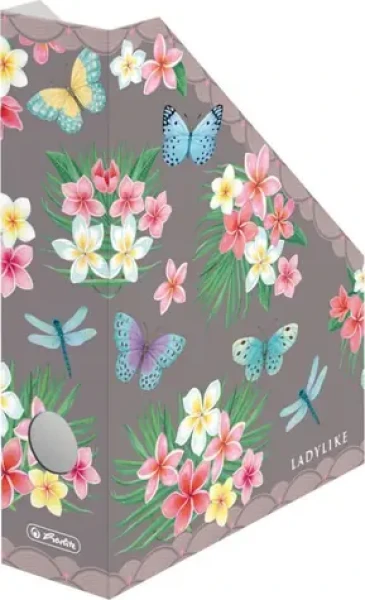 Herlitz Stojan na časopisy Ladylike Butterflies / Stojan na časopisy / A4 / vlnitá lepenka / vícebarevný (50043989)