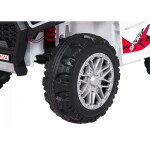 Mamido Dětská elektrická čtyřkolka Quad Sport TX ATV bílá