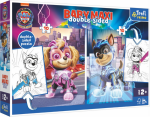 Puzzle MAXI oboustranné 2x10 dílků Hrdinští psi Tlapková patrola/Paw patrol v krab. 40x27x6cm 24m+