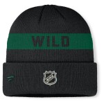 Fanatics Pánská zimní čepice Minnesota Wild NHL Authentic Pro A/Cap Cuffed Beanie