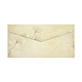 Obálky ozdobné DL 120g Galeria Papieru, 10ks - List ginko