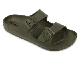 BEFADO 159M133 pánské pěnové pantofle INBLU khaki 44 159M133_44