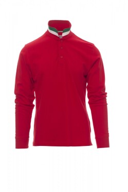 Pánská polokošile Payper LONG NATION Barva: Červená/ Itálie, Velikost: 3XL (0000830021030123XL)