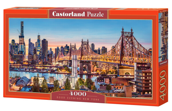 Puzzle Castorland 4000 dílků - Večer v New Yorku