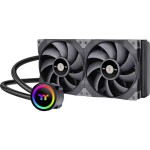 THERMALTAKE Toughliquid 280 ARGB šedá / AIO vodní chladič CPU / 2x 140 mm / 2000 RPM @ 33.2 dB / 119.1 CFM (CL-W320-PL14BL-A)