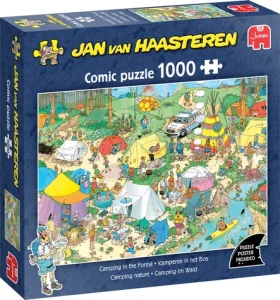 JUMBO Puzzle JvH Kempování v lese