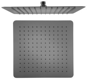 SAPHO - SLIM hlavová sprcha, 300x300, gun metal SL181GM