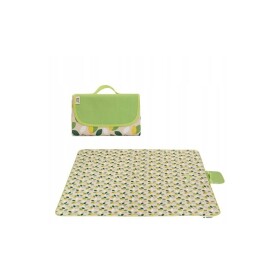 DumDekorace Voděodolná plážová deka v zelené barvě 145 x 200 cm